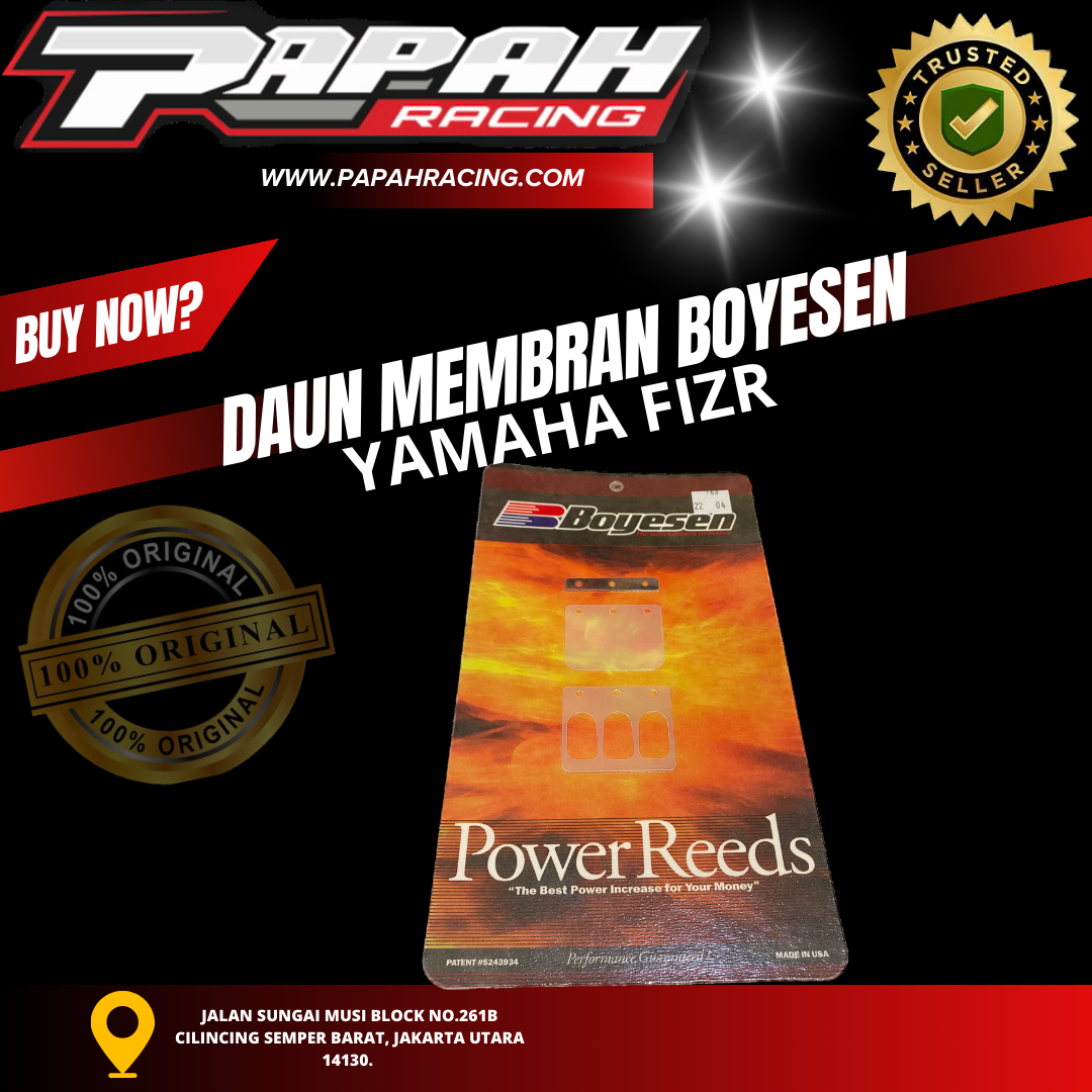 DAUN MEMBRAN BOYESEN YAMAHA FIZR